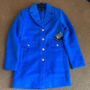 Blue long coat